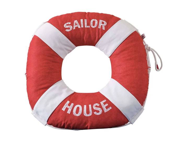 Dekokissen Sailor Lifebelt