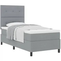 vidaXL, Boxspringbett, Boxspringbett (100 x 200 cm)