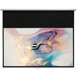 ELITE SCREENS Beamer Leinwand ,/MANUELLE ROLLOLEINWAND -HT- PREMIUM/100/geeignet für: Normale Projektoren