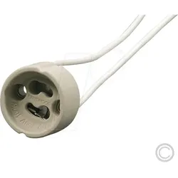 GL 0900 - Lampenfassung GU10, Keramik, weiß