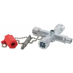 RS PRO, Systemstromversorgung, Schaltschrankschlüssel Kreuzschlüssel 65 x