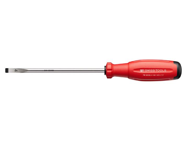 PB Swiss Tools Schlitz-Schraubenzieher PB 38100 SwissGrip Evo Gr. 4 140 mm