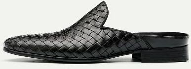 LightInthebox Men's Clogs Mules Full-grain Leather Leather Comfortable Slip Resistant Loafer Black Brown