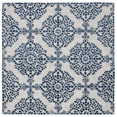 SAFAVIEH Handmade Micro-Loop Klaudija Wool Rug