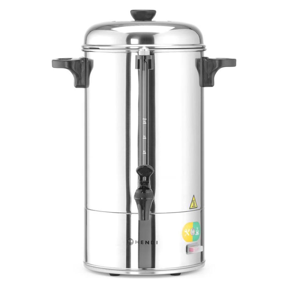 Hendi Kaffee-Perkolator einwandig 10 l Edelstahl 230V 15 (208106)