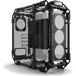 Alphacool GHE Apex Skeleton Carbon Geh??use (ATX, ITX, mATX), PC Gehäuse, Grau, Schwarz