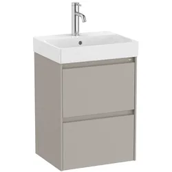 Roca Ona Waschtischunterbau 45 cm mit 2 Schubladen, geringere Tiefe, Badmöbel, A857598510,