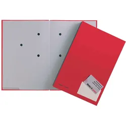 PAGNA Unterschriftenmappe für DIN A4 rot