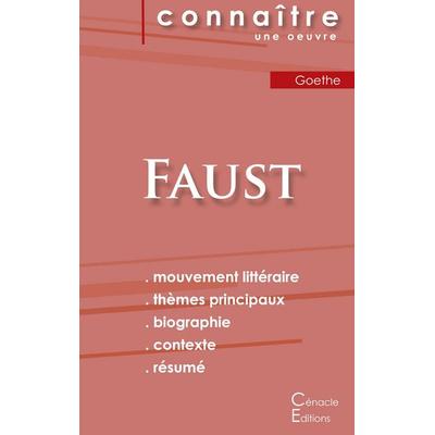 Fiche de lecture Faust de Goethe (Analyse littéraire de référence et résumé complet), Taschenbuch von Goethe, Les éditions du Cénacle,