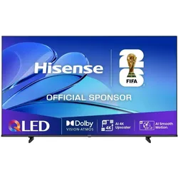 Hisense 50E77Q (50", QLED, UHD, 2025), TV, Schwarz