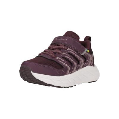 Klettschuh WHISTLER "Minol", Kinder, Gr. 34, lila (schwarz), Kunstfaser, Lederimitat, Schuhe Klettschuh, mit wasserdichter Eigenschaft