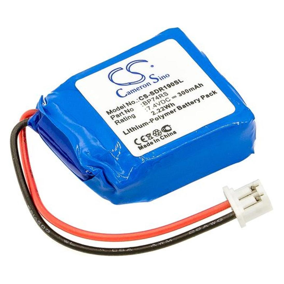 Cameron Sino Battery for Dogtra 1900S Receiver etc (SDR190SL)