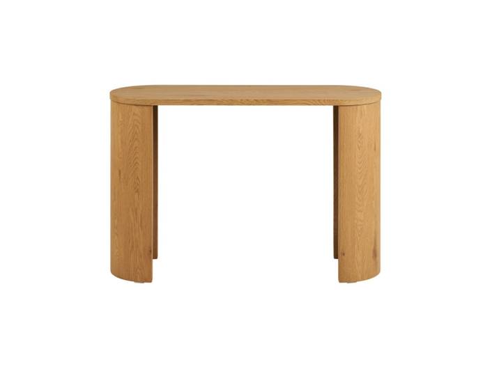 Console bois naturel 114 cm