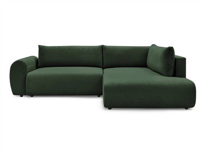 Ecksofa BOBOCHIC LUCIEN Stoff grün
