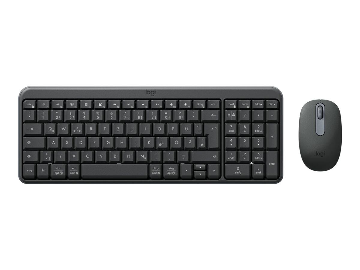 Logitech MK250 Compact Bluetooth® Wireless Combo Maus-Tastatur-Set Grafit 920-013552