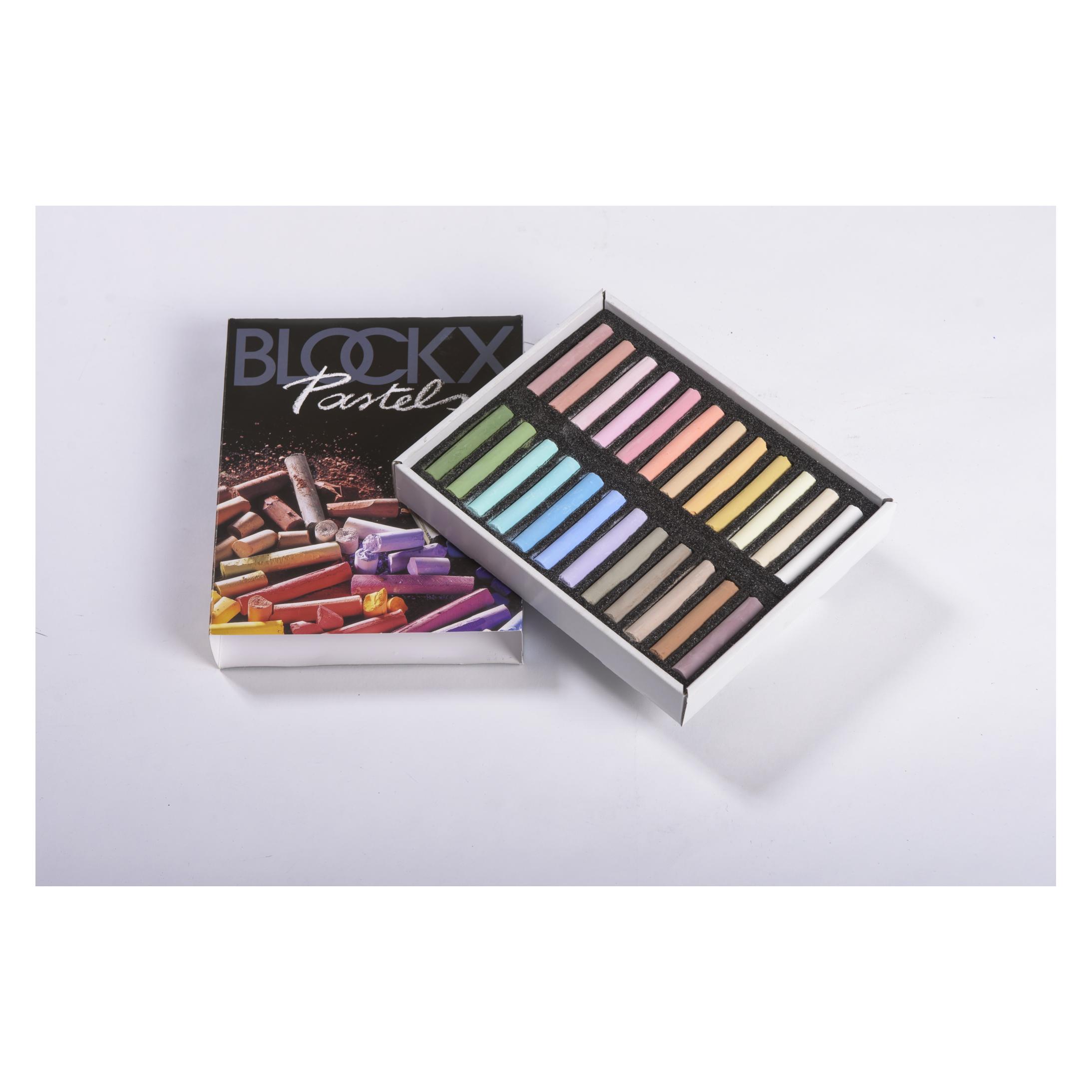 BlockX Etui 24 Pastelle - Hell (24x) (12924CBXC)