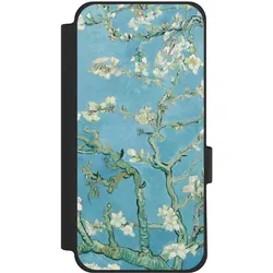 Nivocase Klapphülle für Google Pixel 10 Pro XL Handyhülle aus Kunst Leder NIVOflip schwarz Kunst Malerei (Google Pixel 10 Pro XL), Smartphone Hülle, Schwarz