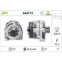 Generator VALEO 444713 für BMW X5