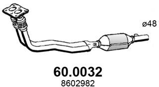 Asso Katalysator 600032 Vorne Für Volvo