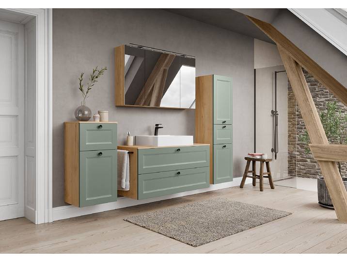 Waschtisch Cascada Typ B 120cm Grün/Schilfgrün