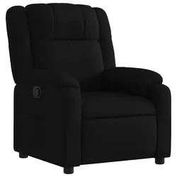 vidaXL Relaxsessel, schwarzer Stoff