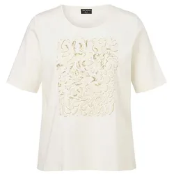 Rundhals-Shirt Via Appia Due weiss, 44
