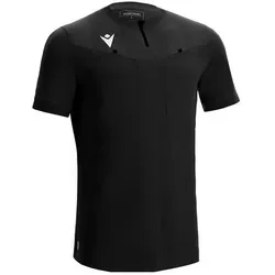 Macron, Herren, Sportshirt, Dienst (XXL), Weiss, Schwarz