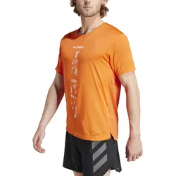Adidas-TERREX Adidas AG Adidas Herren TERREX Agravic Trail Running T-Shirt - Mehrfarbig - M