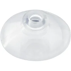 100 Saugnäpfe, ø = 30 mm, mit großem Kopf, transparent, Weich-PVC, Halsdurchmesser 6,5 mm, Kopfdurchmesser 11 mm