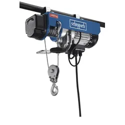 Scheppach hrs400 Elektrischer Seilzug