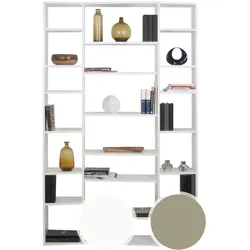 TemaHome »Valsa 02« Bücherregal Grau matt