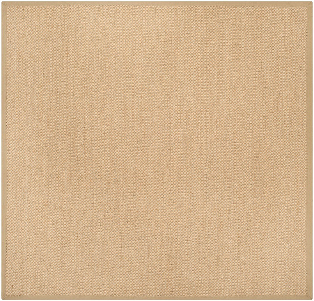 Blue Elephant Benevides Machine Woven Tan Rug Tan Square 244cm