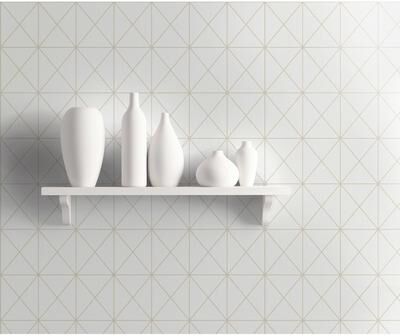 Seabrook Designs Triangle Geo Unpasted Wallpaper