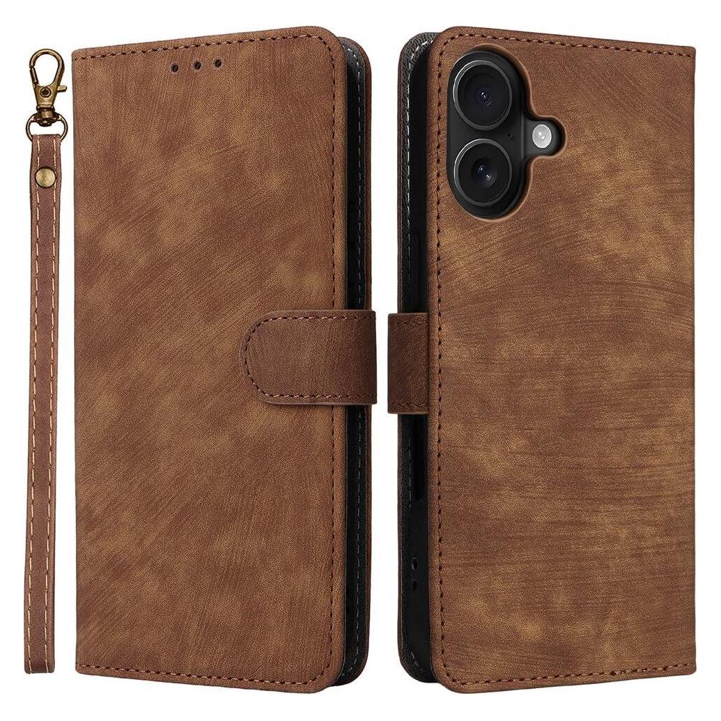 Cover-Discount Ledertasche mit RFID Blocker (Apple iPhone 17) (62434644)