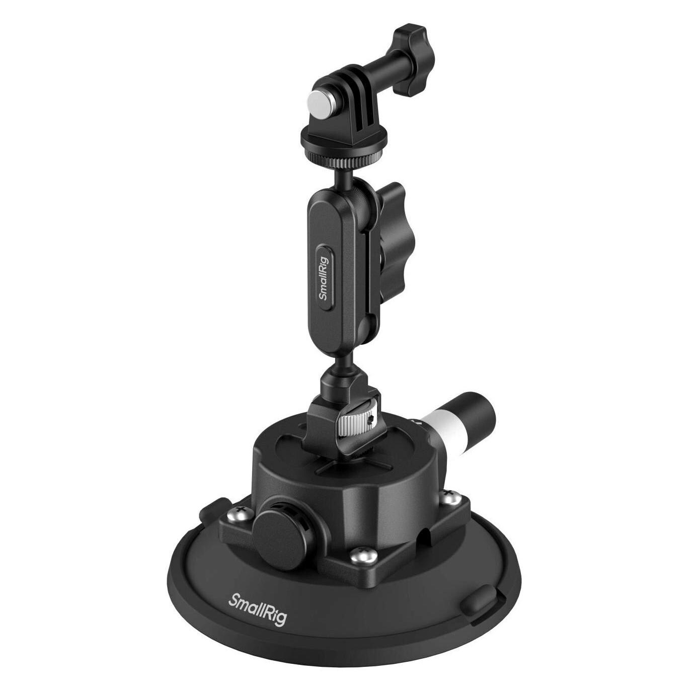 SmallRig 5855B 4.5" Suction Cup Support for Action Cameras (5855B)