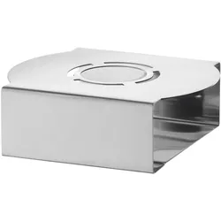 Stövchen (LB 14x16 cm) - silber - LB 14x16 cm
