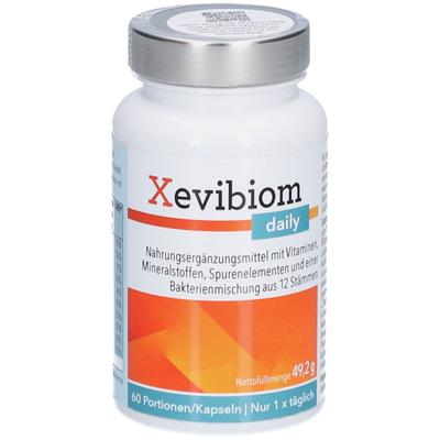 Xevibiom daily 12 Bakterienkultur.+21 Vitamine Kps 60 St Kapseln