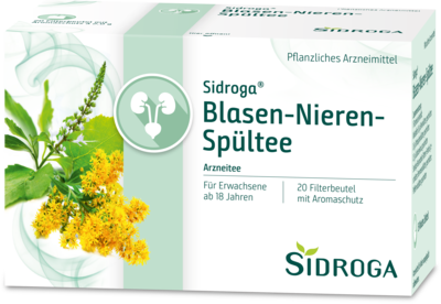 Uriach Germany GmbH SIDROGA Blasen-Nieren-Spültee Filterbeutel 20X2.0 g 10109198