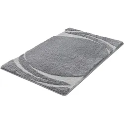 Kleine Wolke Badteppich Mystic 70x120 cm | anthrazit - grau
