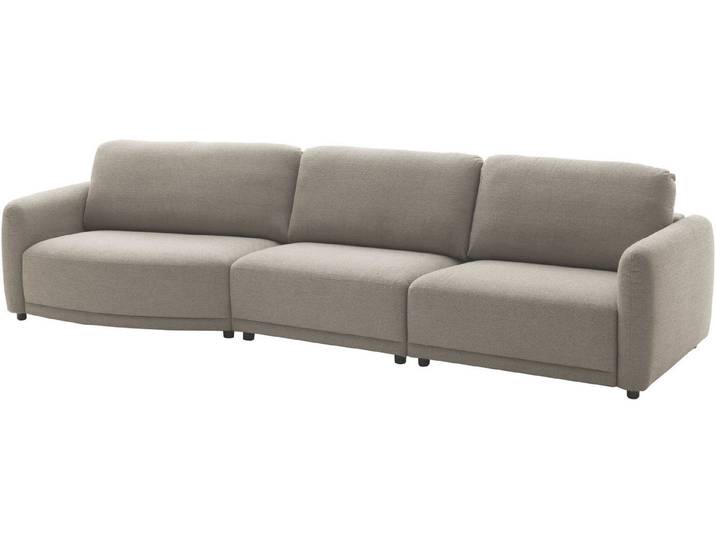 SCHÖNER WOHNEN-Kollektion 3-Sitzer Wonder, Mega-Sofa, Modernes Design mit sanfter Rundung, Breite 349cm, Organische Form, Kammerkissen-Komfort & XXL-Maße