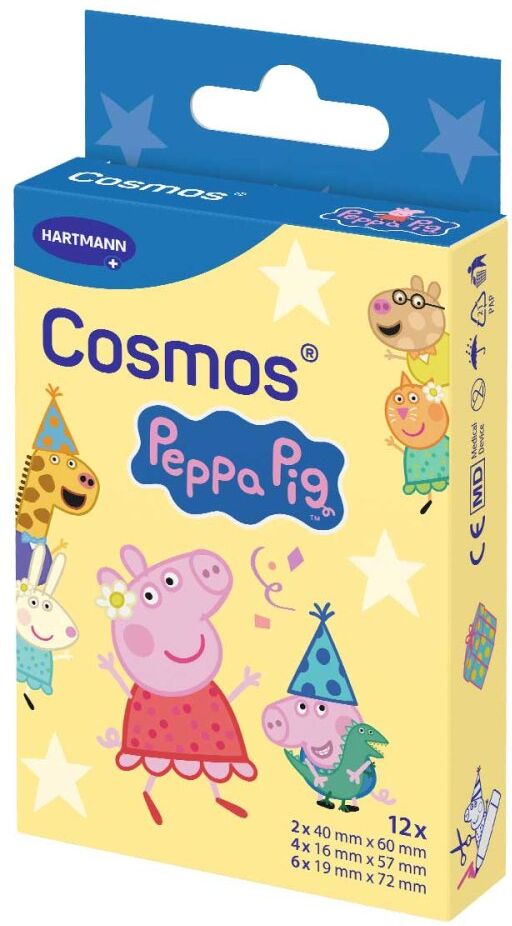 Cosmos Peppa Pig Pflasterstrips 3 Größen