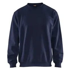 Pullover "3340" Rundhals - L - marine