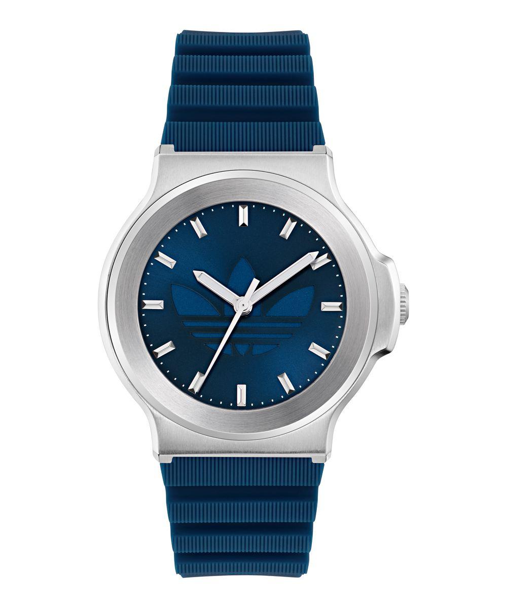 Adidas Originals Expression Drei Unisex Blaue Uhr AOFH25502
