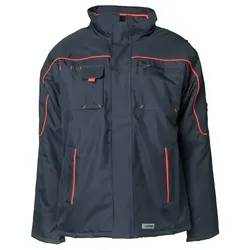 Winterjacke "PIPER" - XS - marine/orange