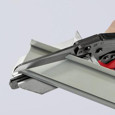 Knipex 95 02 21 Kunststoffschere Geeignet für (Abisoliertechnik) Kabelkanäle 4mm
