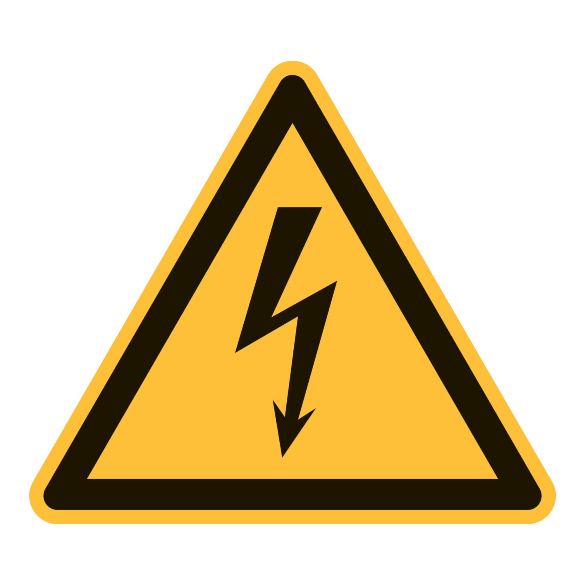 Warnzeichen Warnung vor elektrischer Spannung, Typ: 01200 ; nVent HOFFMAN (A140.04.023)