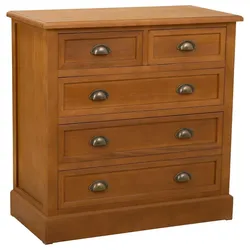 KOMMODE aus Holz 85x45x86 braun
