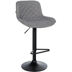 CLP Barhocker Kasson Stoff   Farbe: dunkelgrau, Material: Stoff