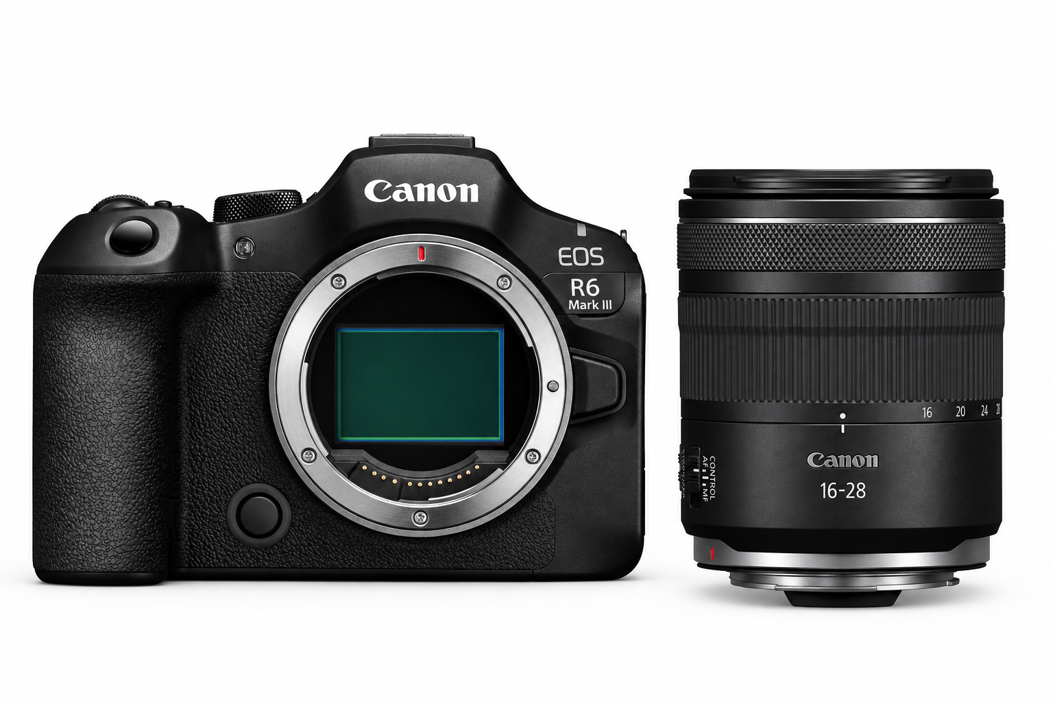 Canon EOS R6 Mark III mit RF 16–28mm F2.8 IS STM