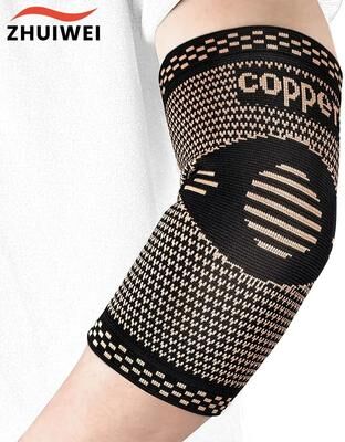 Uplifted Finds Copper Elbow Compression Sleeve For Tennis And Golfer's Elbow s
